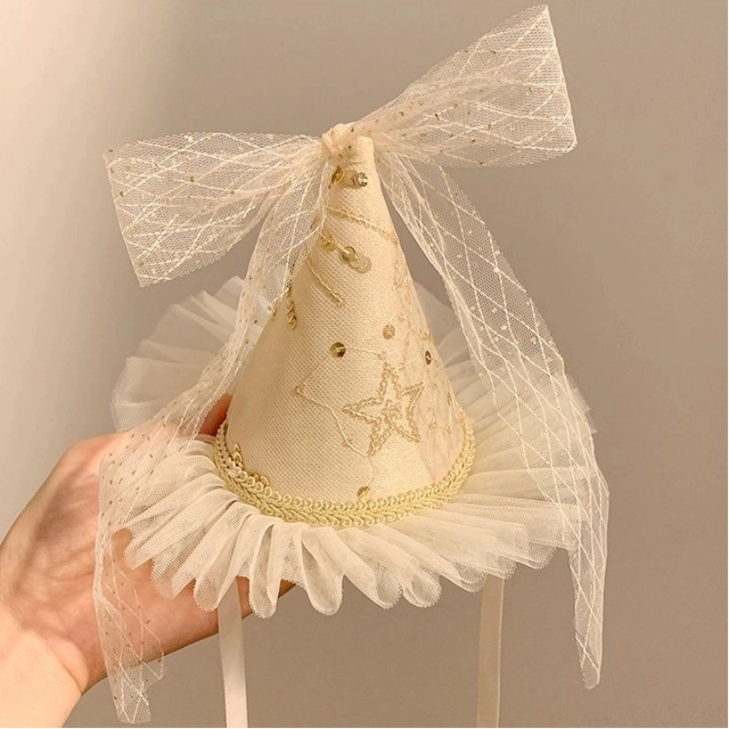 Baby Food Plan - 1PC Flower Butterfly Knot Mesh Ribbon