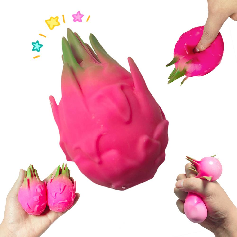 Baby Food Toy - Dragon Fruit Squish Ball Gift Squishy