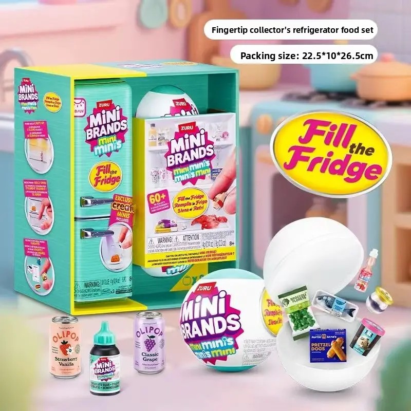 Baby Food Toy - Mini Brands Fill The Fridge Blind