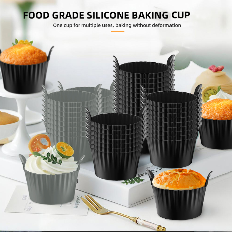 Baby Food Egg - 4pcs/6pcs Silicone Egg Cup Poacher Non-Stick