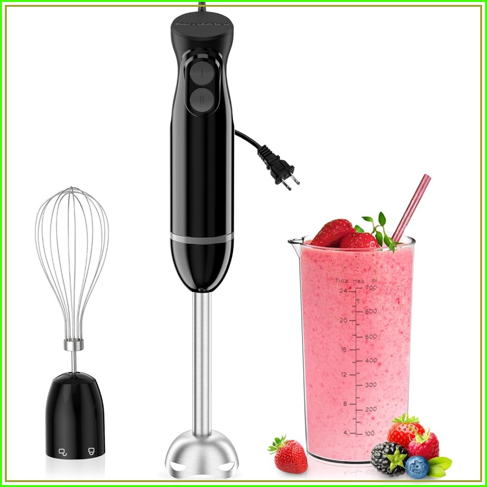 Baby Food Egg - 3-in-1 Immersion Blender Handheld with 2