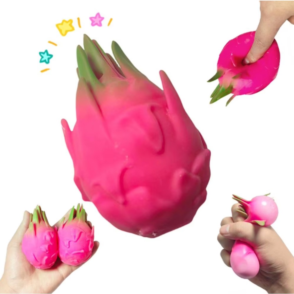 Baby Food Toy - Dragon Fruit Squish Ball Gift Squishy