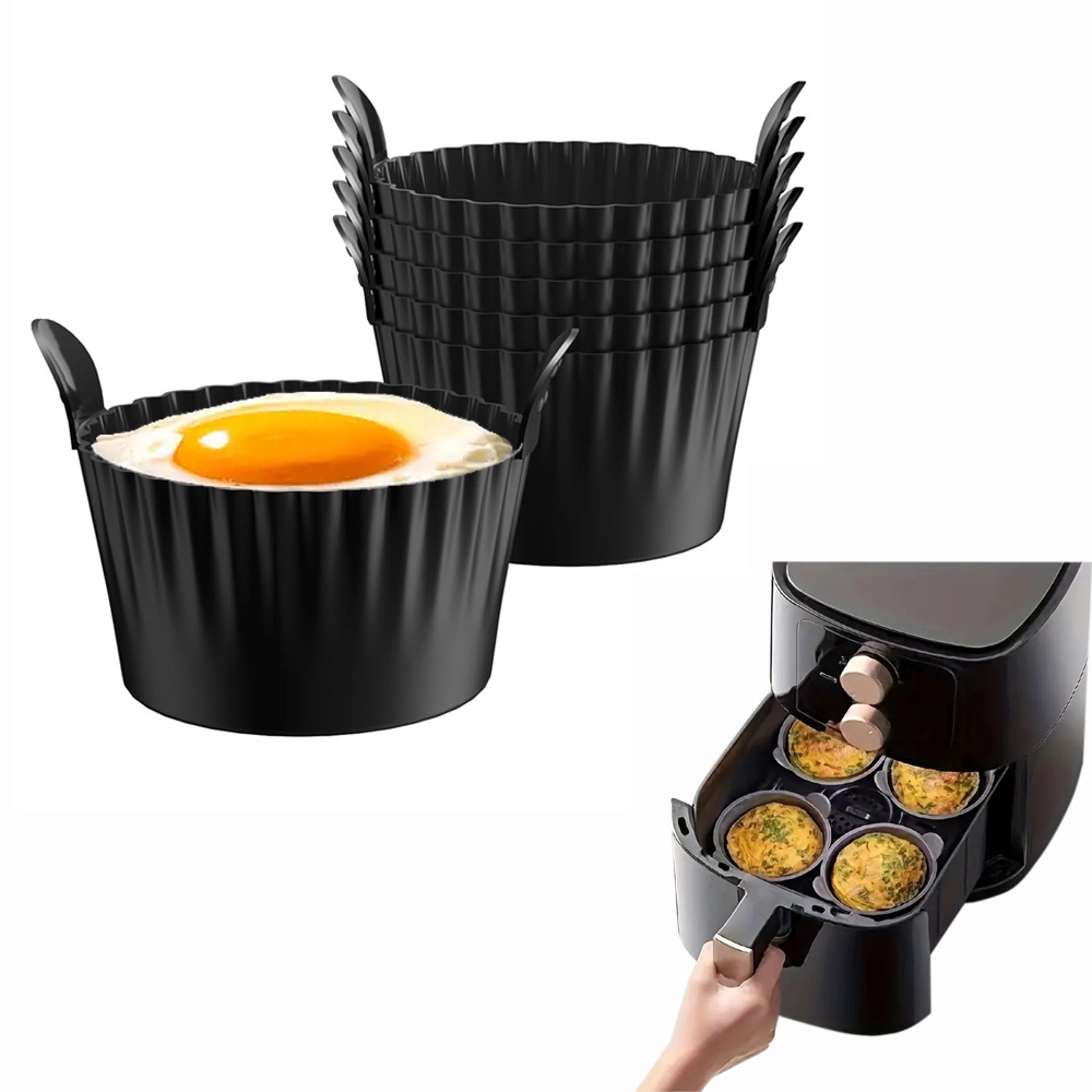 Baby Food Egg - 4Pcs Air Fryer Egg Poacher Food