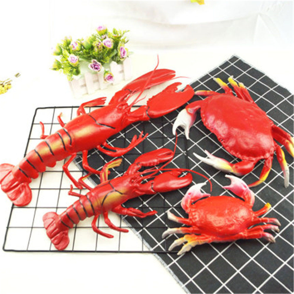 Baby Food Shrimp - fake food display props sea animals