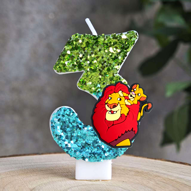Lion King Simba Candle Number  - огляд і ціна Baby Food Plan