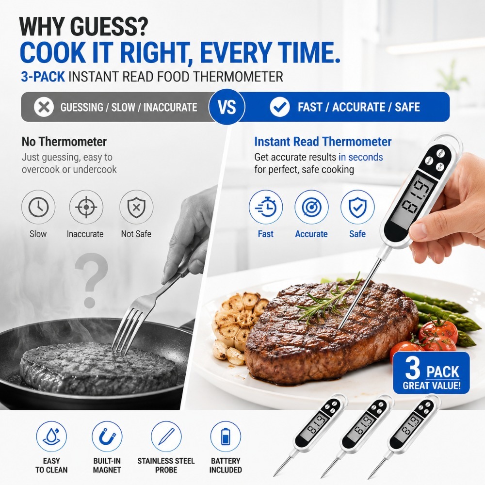 Kitchen Digital Thermometer Pr - огляд і ціна Baby Food Age