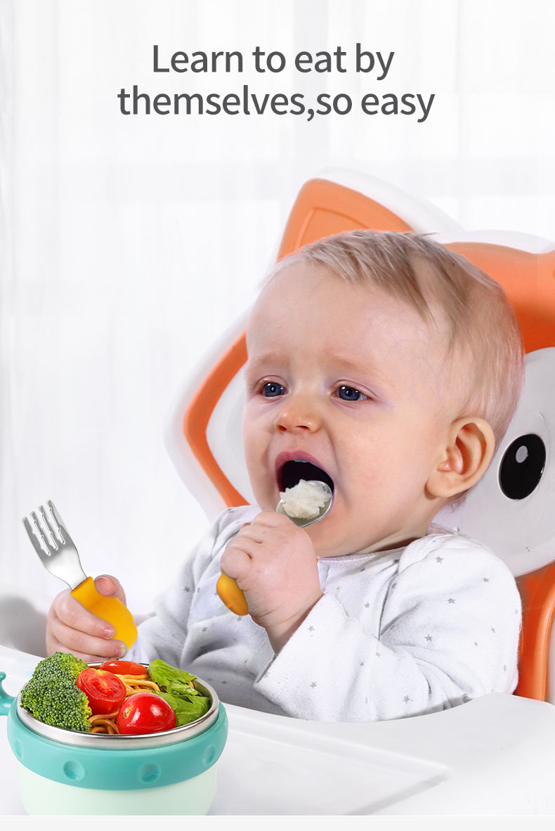 Elephat Baby Gadgets Tableware - огляд і ціна Baby Food Utensils Set