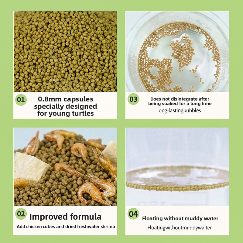 GEN CLIMB Baby Turtle Starter  - огляд і ціна Baby Food Shrimp