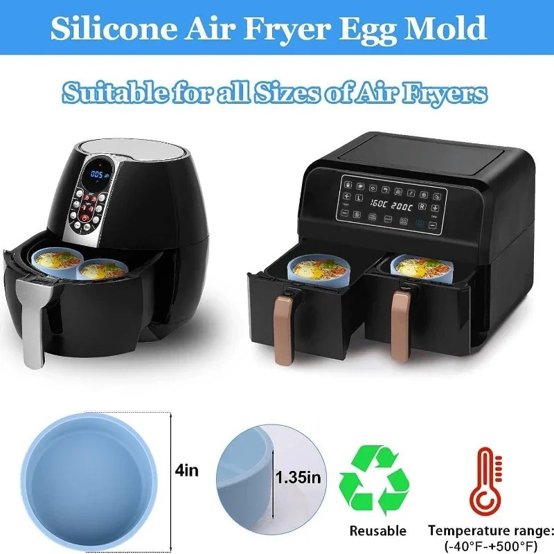 Reusable Silicone Air Fryer Eg - огляд і ціна Baby Food Egg