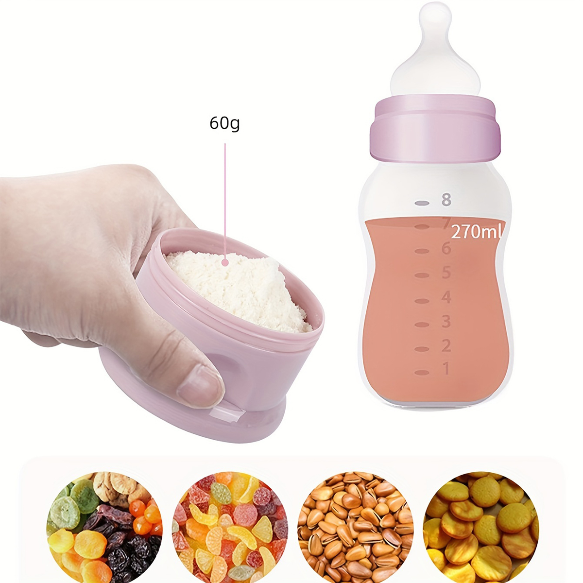 Large Capacity Baby Milk Powde - огляд і ціна Baby Food Dispenser