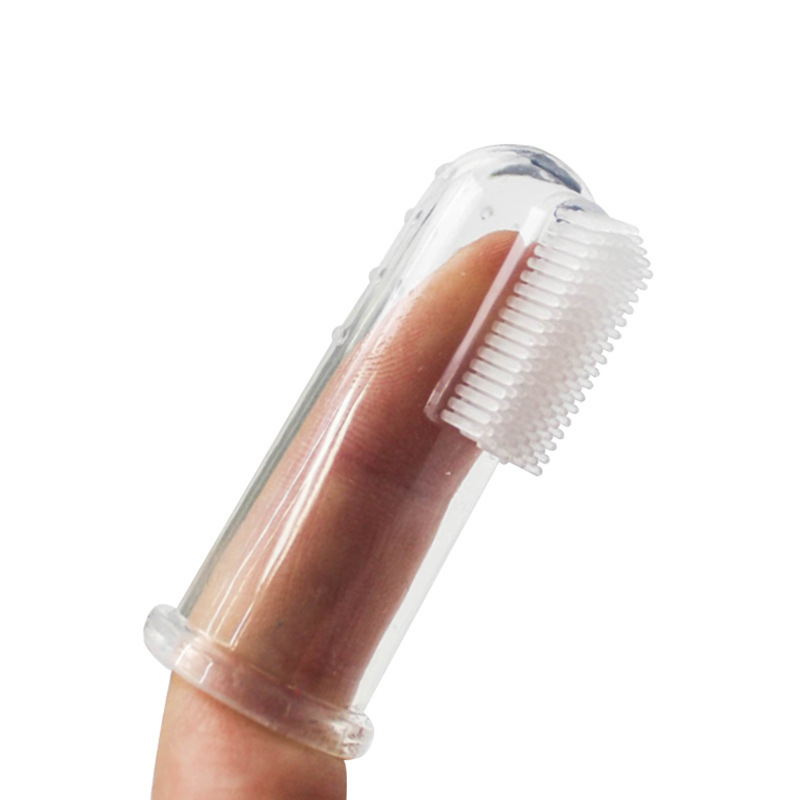 Soft Silicone Pet Finger Tooth - огляд і ціна Baby Food Dogs