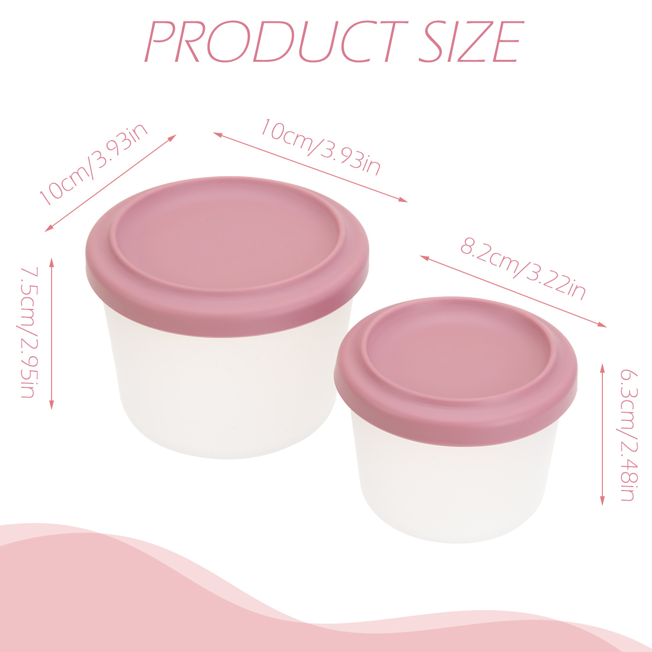2PCS BPA Free Baby Food Storag - огляд і ціна Baby Food Plan