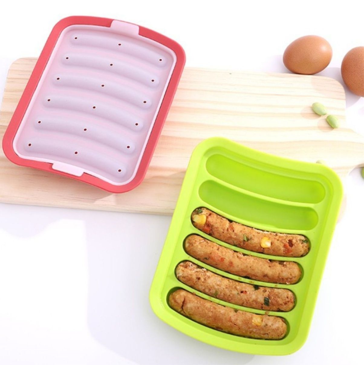 Food Grade Silicone Sausage Mo - огляд і ціна Baby Food Dogs