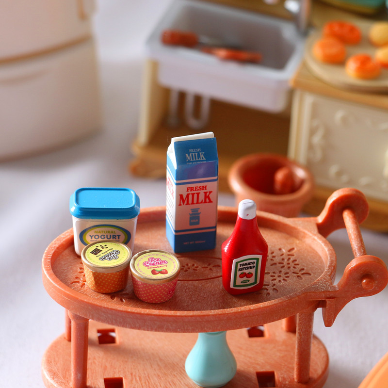 5Pcs/Set 1:12 Dollhouse Access - огляд і ціна Baby Food Toy