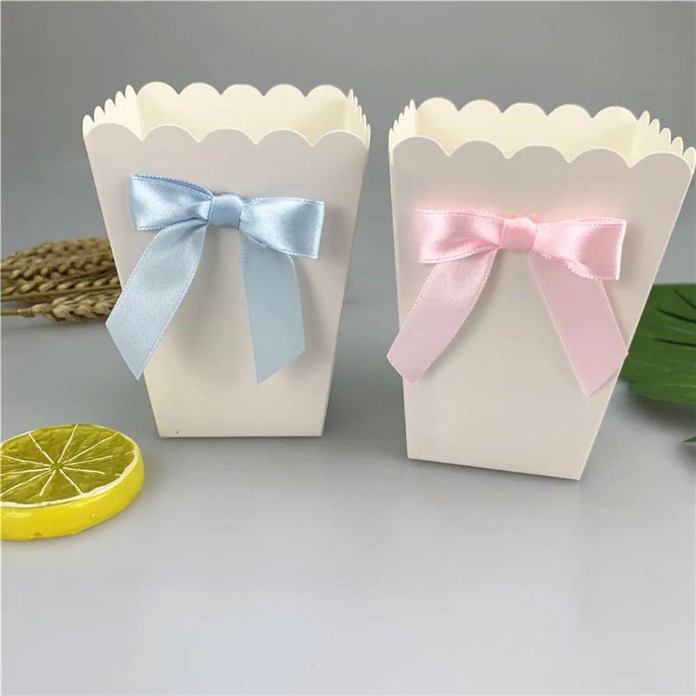 12pcs Pink Bow Popcorn Box Par - огляд і ціна Baby Food Plan