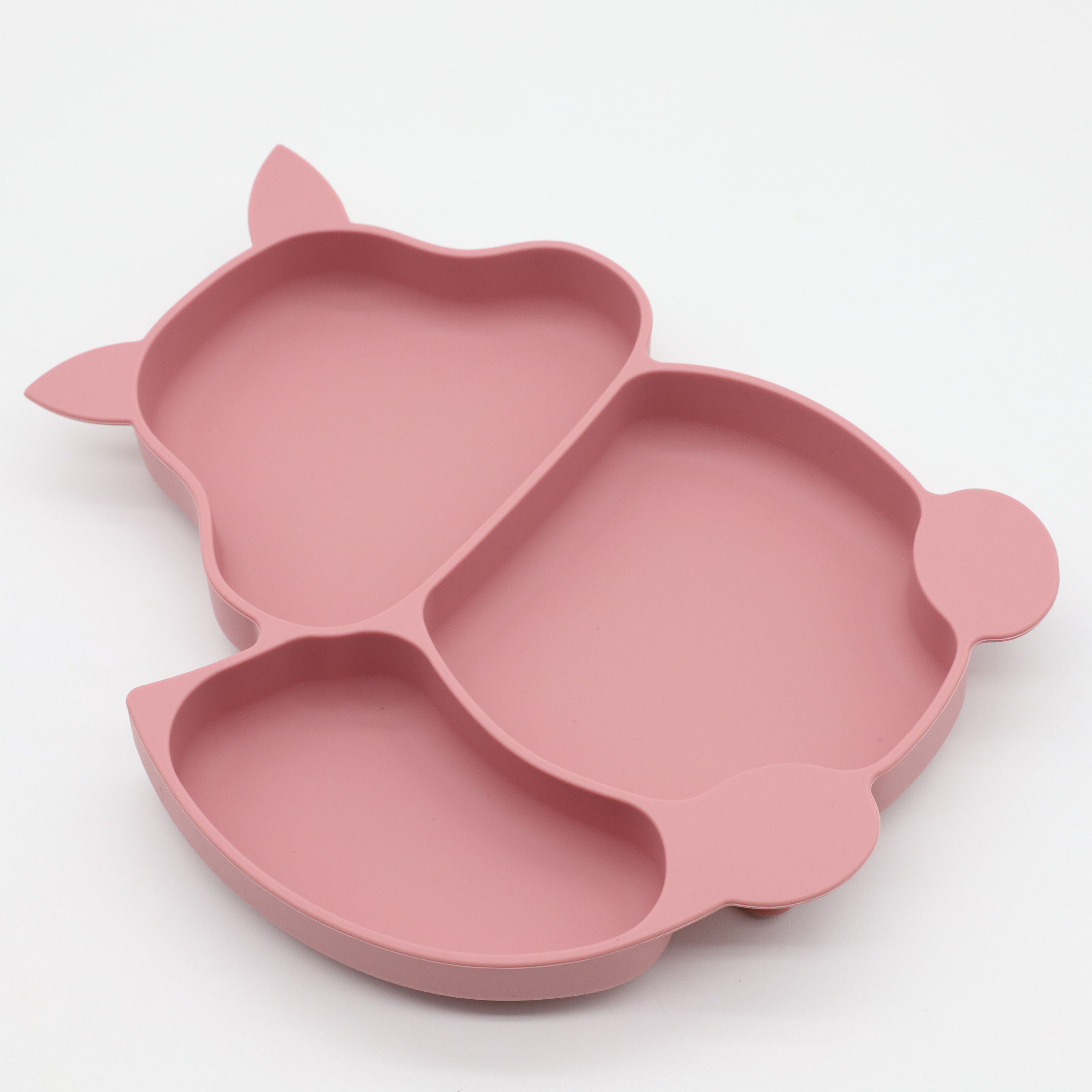 3pcs silicone squirrel dinner  - огляд і ціна Baby Food Utensils Set