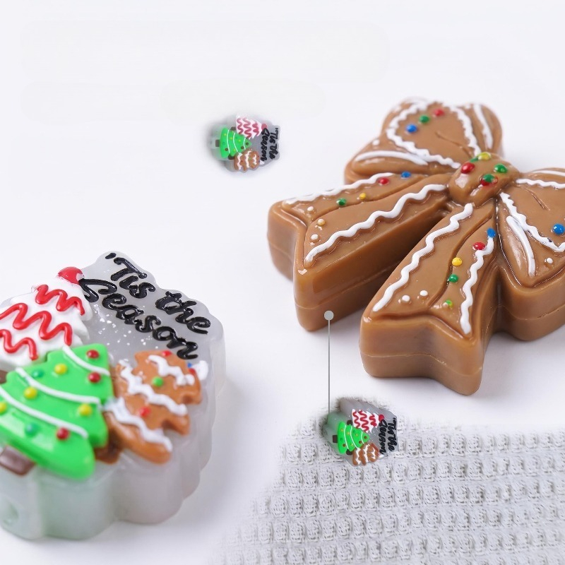 20pcs Silicone Beads Christmas - огляд і ціна Baby Food Toy