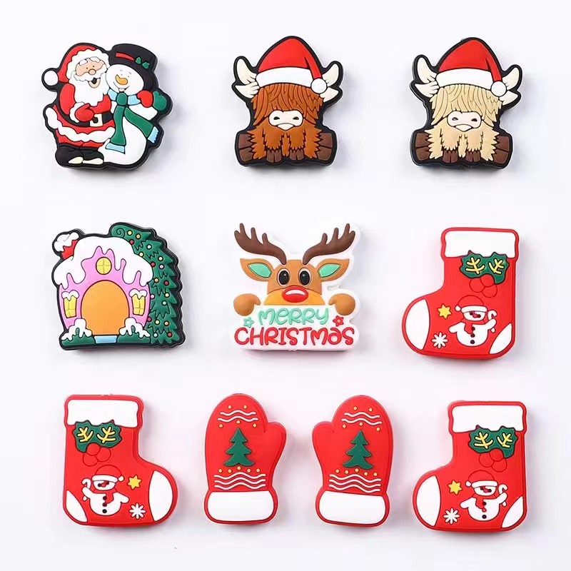 20pcs Silicone Beads Christmas - огляд і ціна Baby Food Toy