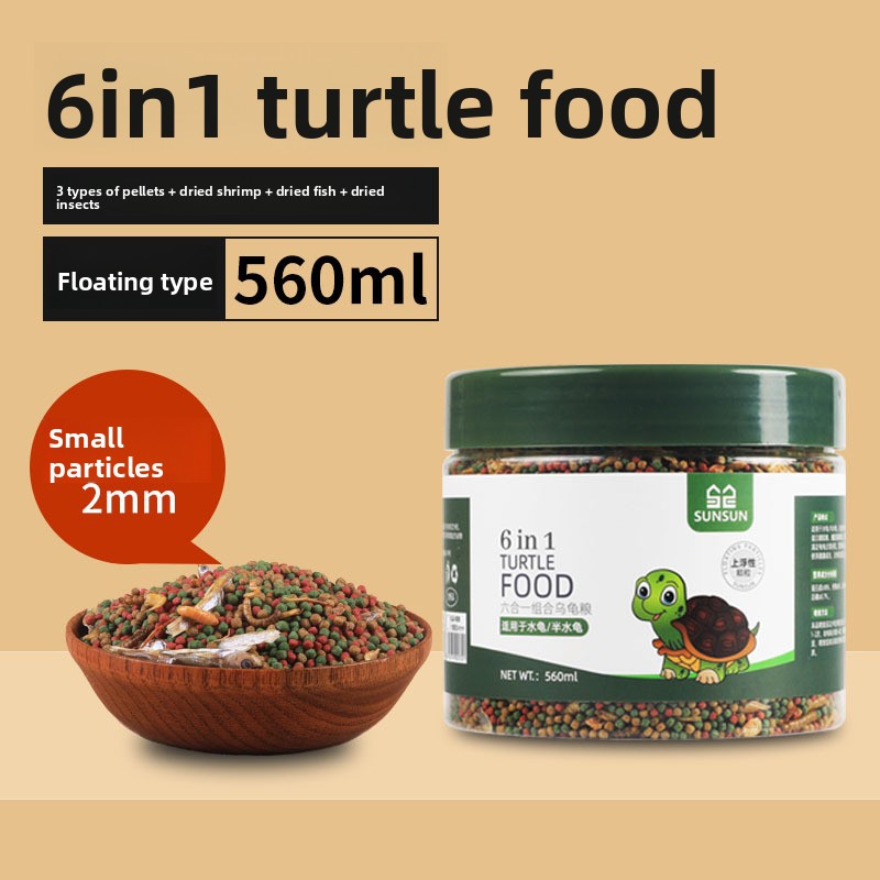SUNSUN Universal Small Turtle  - огляд і ціна Baby Food Shrimp