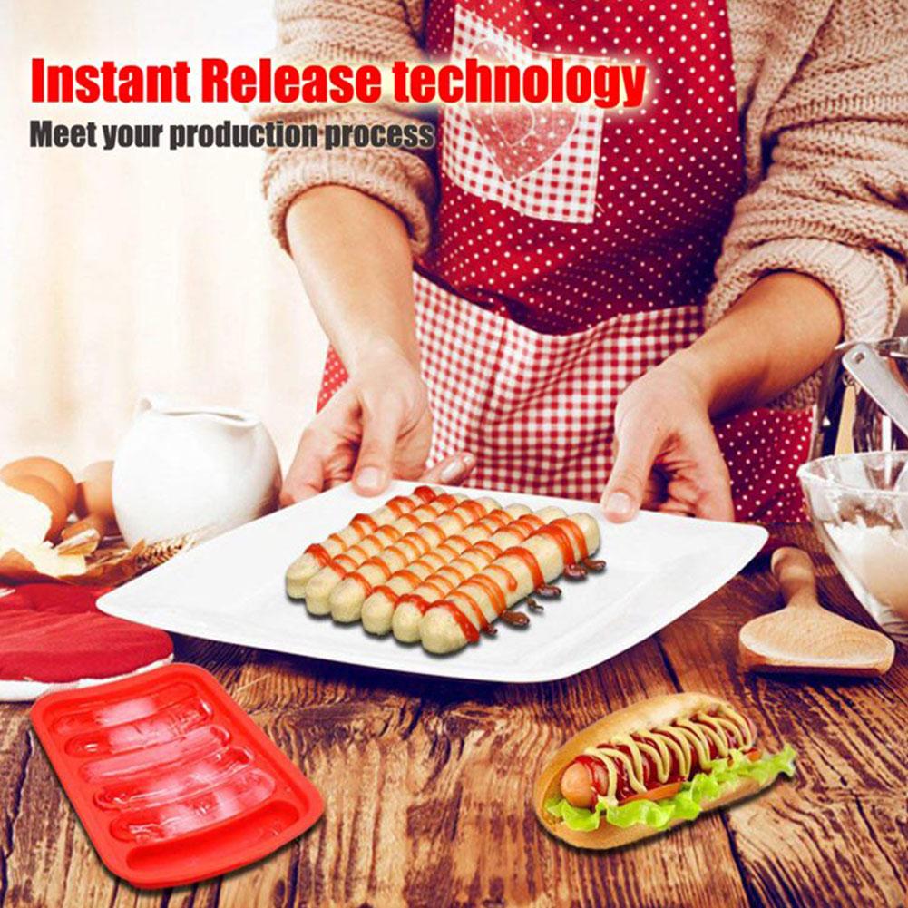 Silicone Sausage Mold Food Gra - огляд і ціна Baby Food Dogs