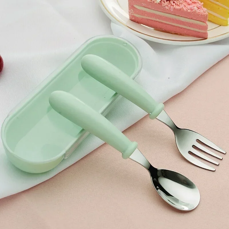 Baby Feeding Tableware Set Chi - огляд і ціна Baby Food Utensils Set