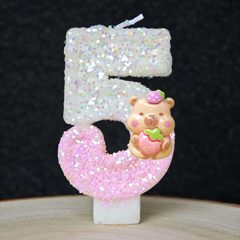 New Capybara Candles Cake Deco - огляд і ціна Baby Food Plan