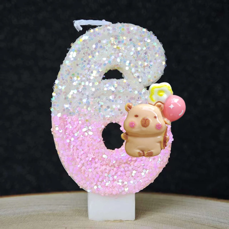 New Capybara Candles Cake Deco - огляд і ціна Baby Food Plan
