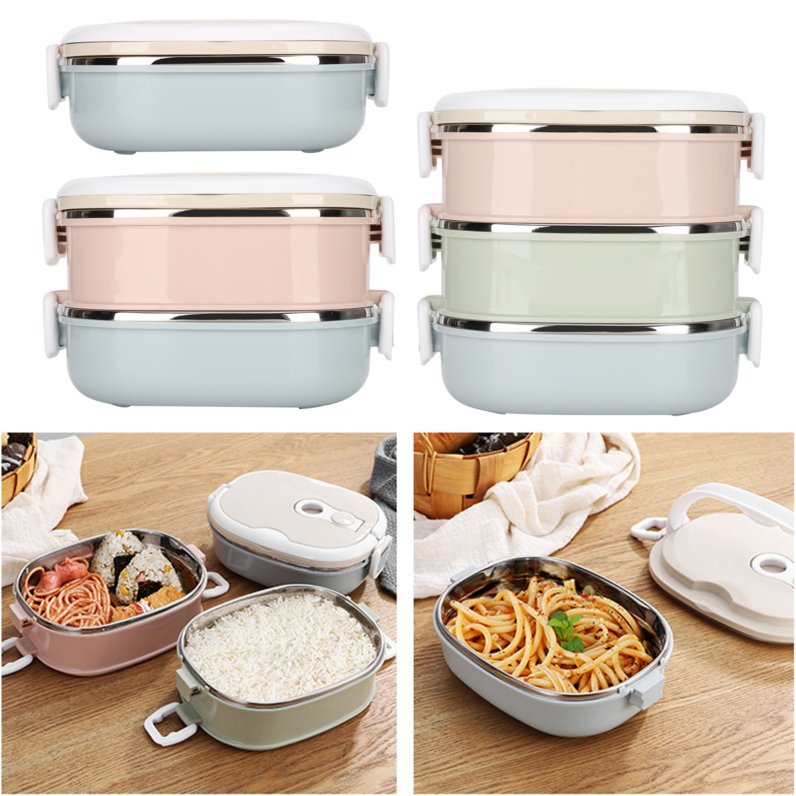 Lunch Box Lunch Box Portable S - огляд і ціна Baby Food Container