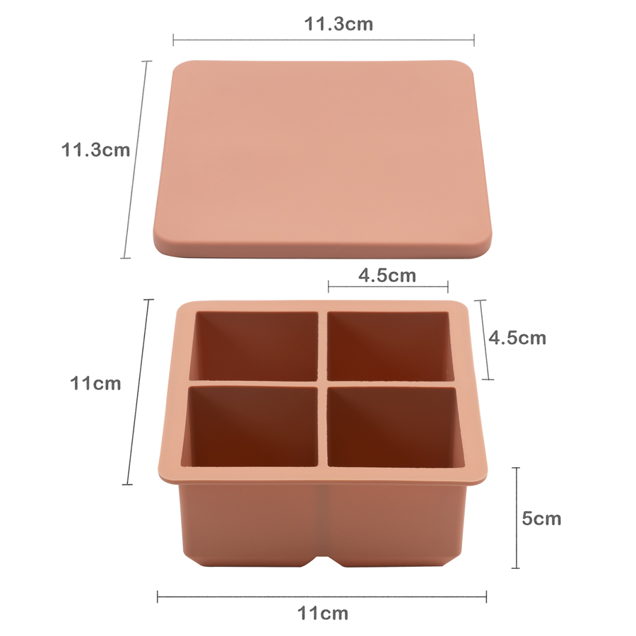 Food Grade Soft Silicone Squar - огляд і ціна Baby Food Newborn