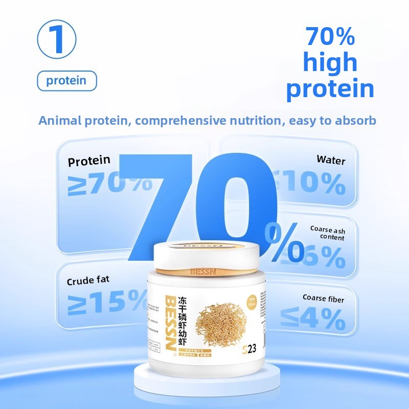 BESSN Freeze-Dried Krill & Bab - огляд і ціна Baby Food Shrimp
