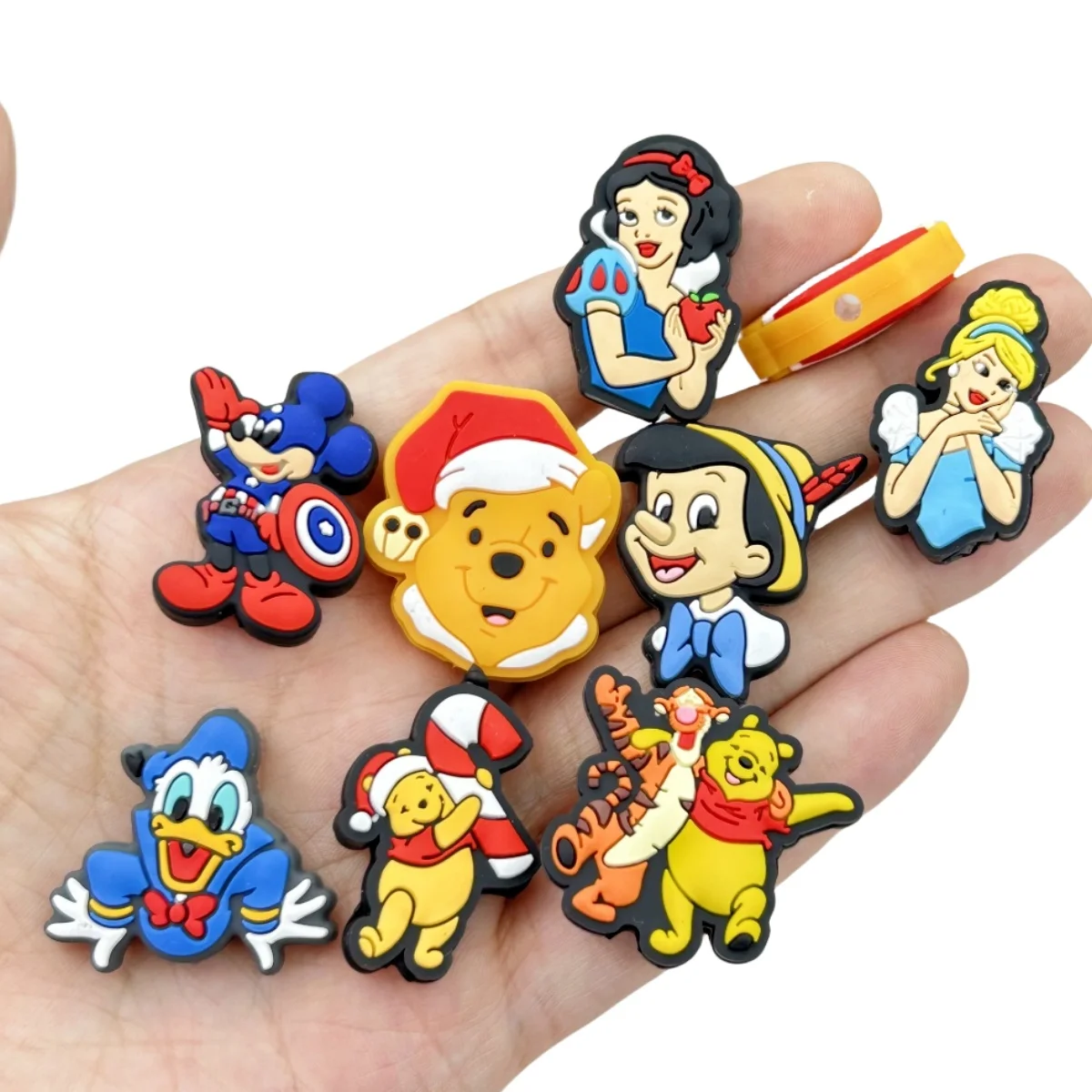 10PC DIY Cartoon Mini Silicone - огляд і ціна Baby Food Toy