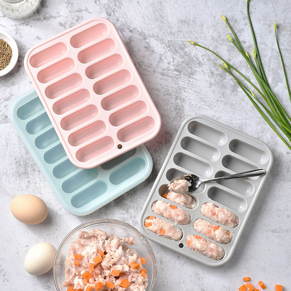 DIY Silicone Sausage Molds for - огляд і ціна Baby Food Dogs