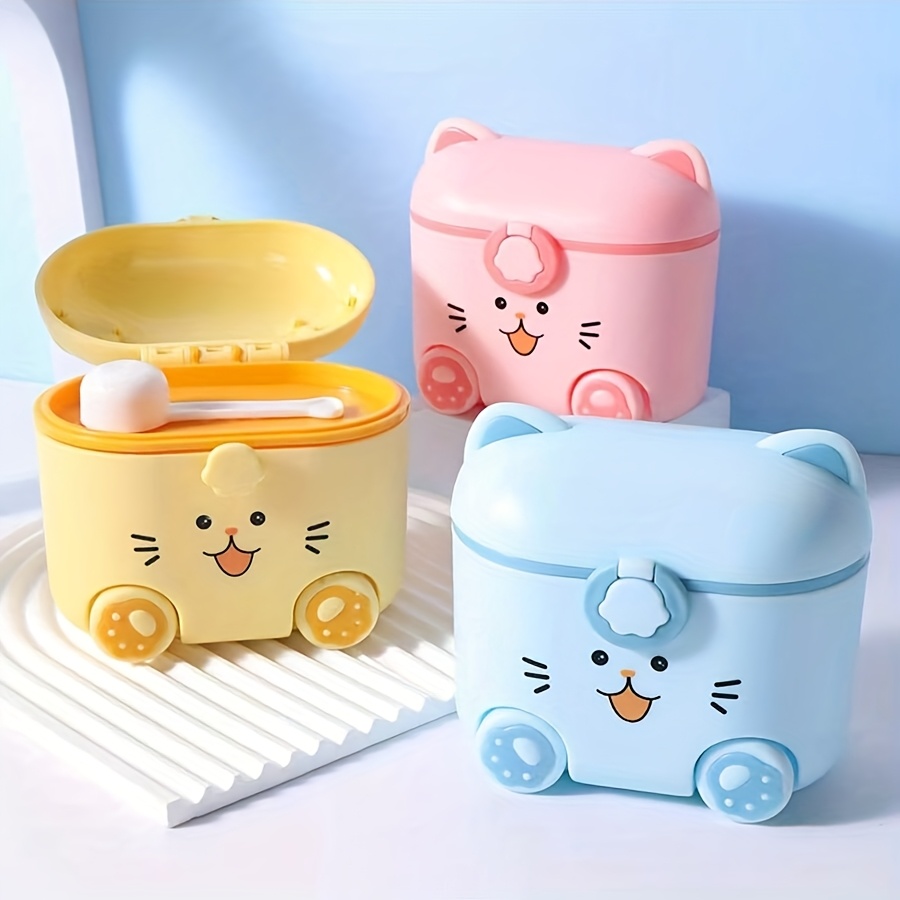 Cute Cat Milk Powder Container - огляд і ціна Baby Food Plan