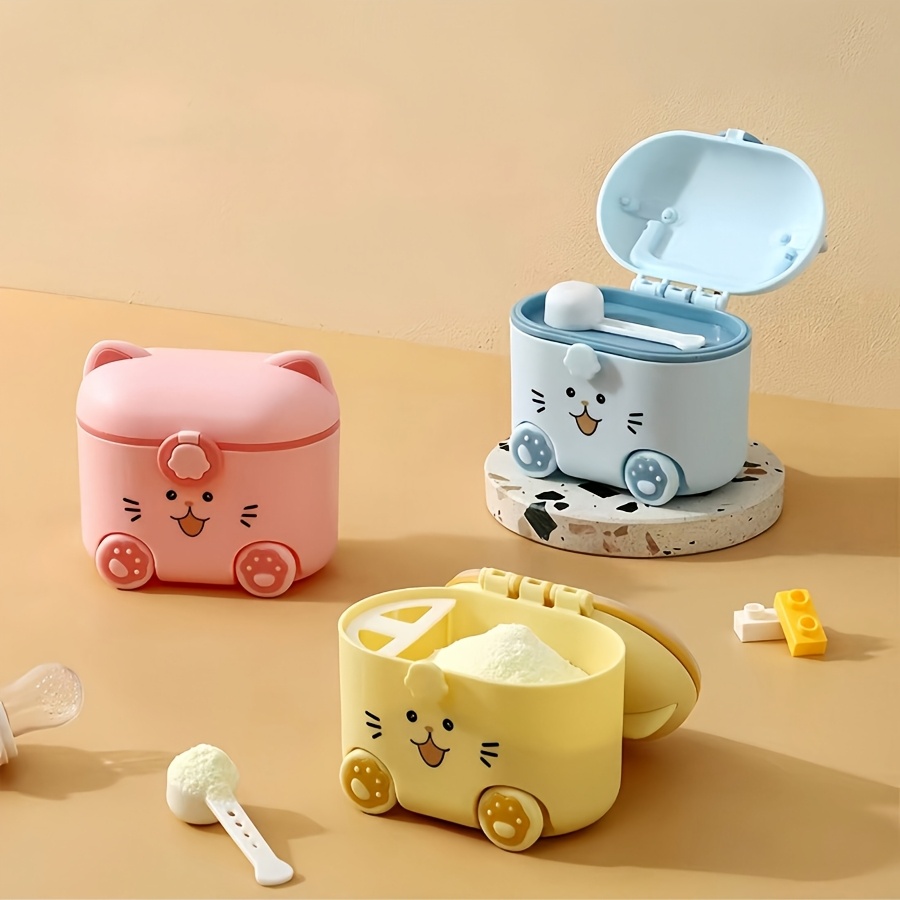 Cute Cat Milk Powder Container - огляд і ціна Baby Food Plan