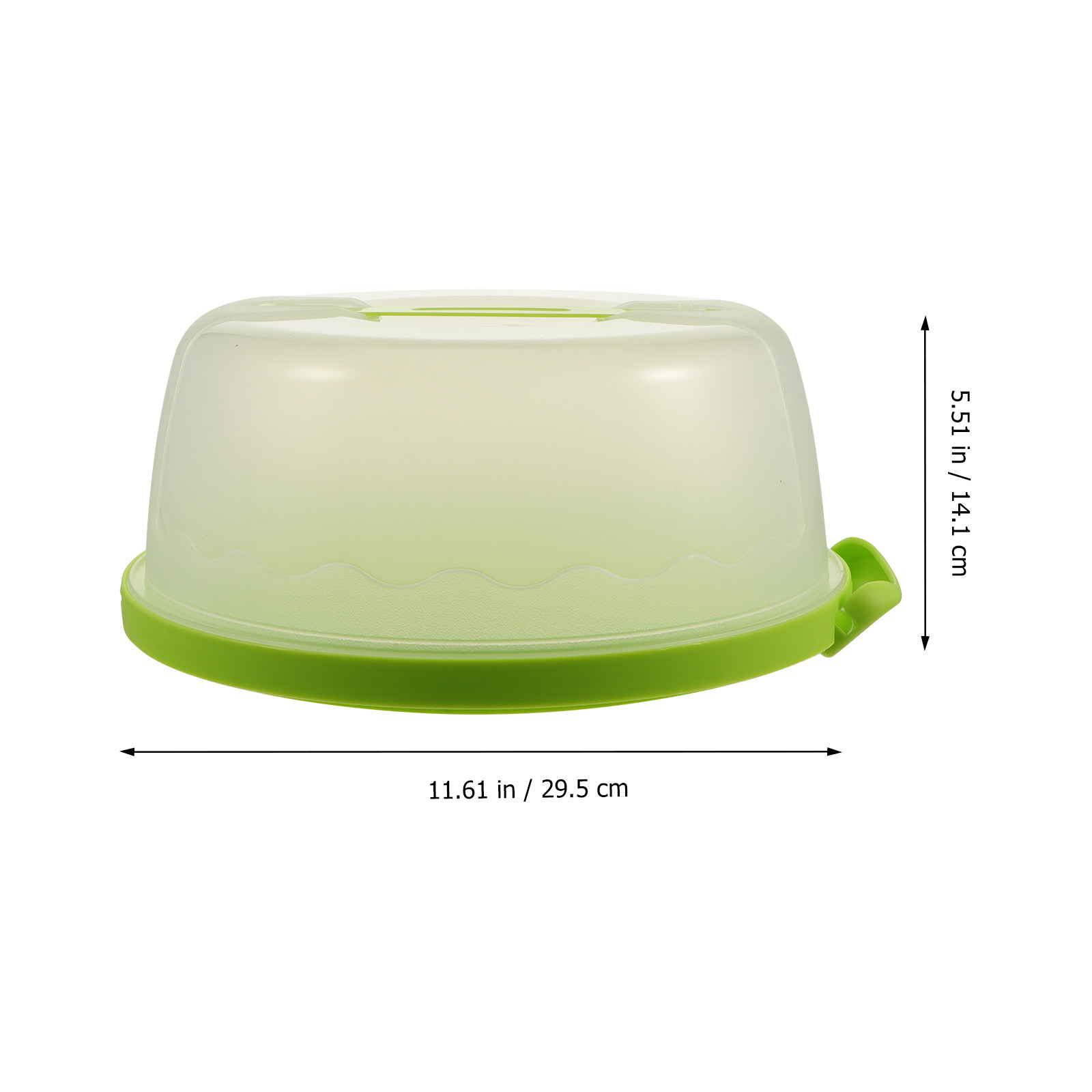1Pcs 8 Inch Round Transparent  - огляд і ціна Baby Food Container