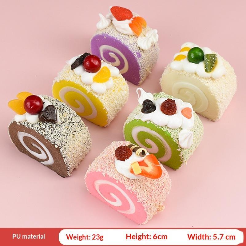 Cute Simulation Egg Roll Cake  - огляд і ціна Baby Food Toy