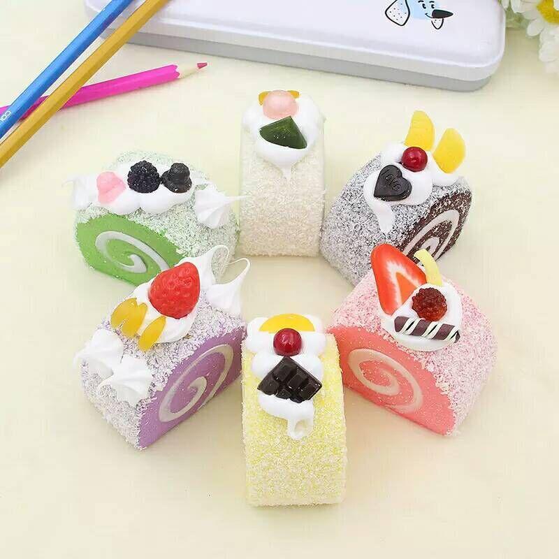 Cute Simulation Egg Roll Cake  - огляд і ціна Baby Food Toy