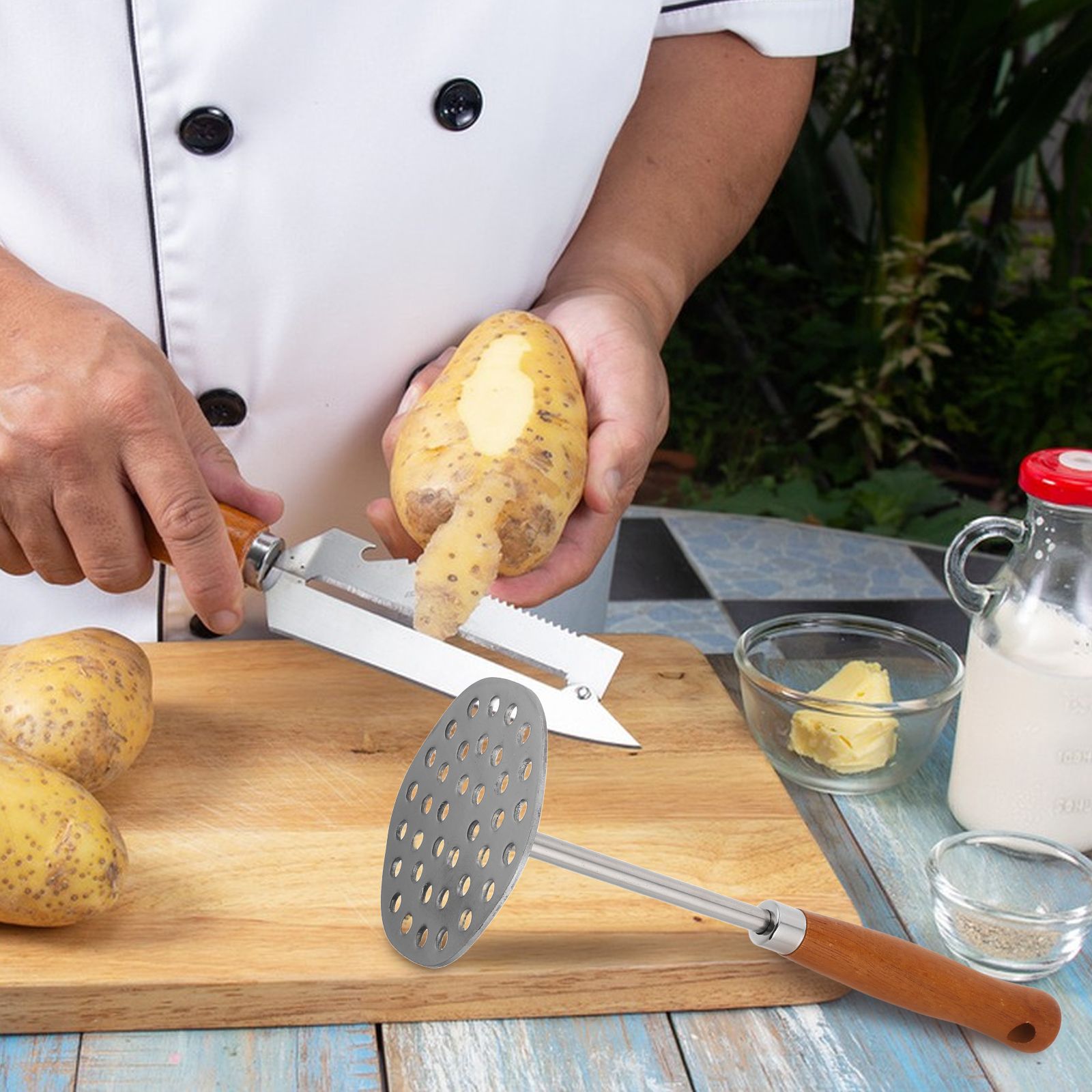 Potato Masher Stainless Steel  - огляд і ціна Veggie Baby Food