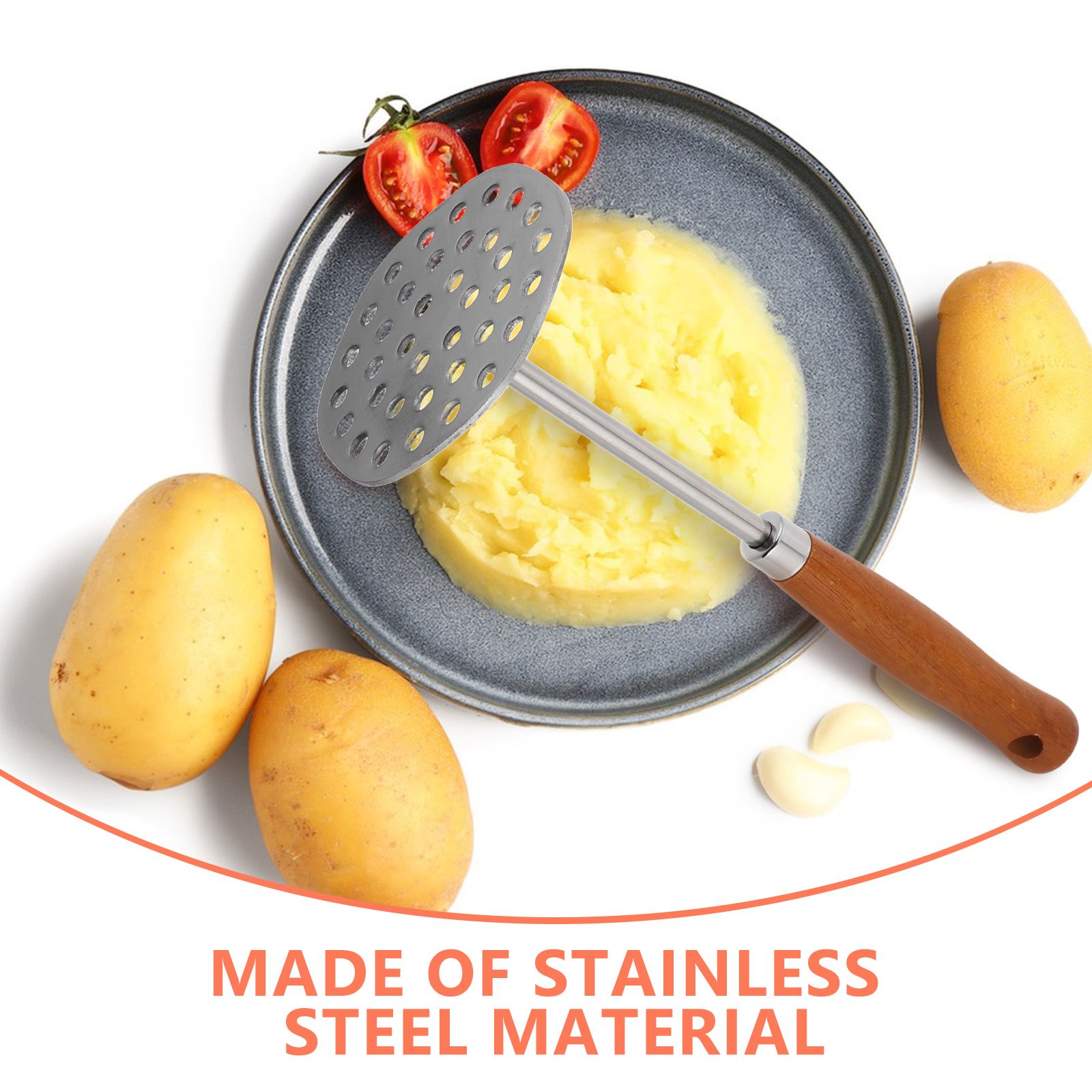 Potato Masher Stainless Steel  - огляд і ціна Veggie Baby Food