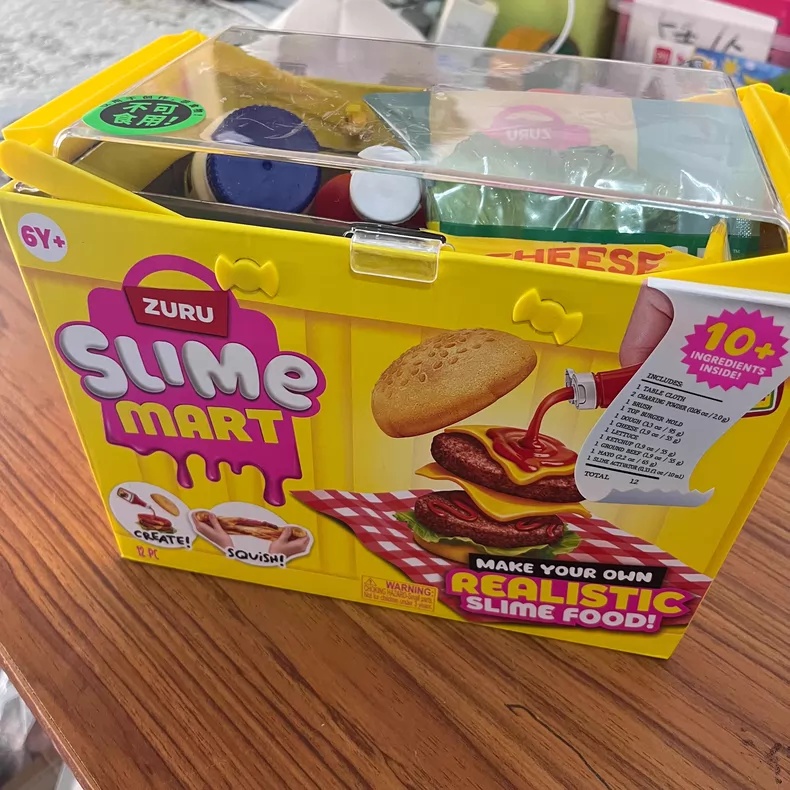 ZURU Slime Mart Hamburger Pizz - огляд і ціна Baby Food Container