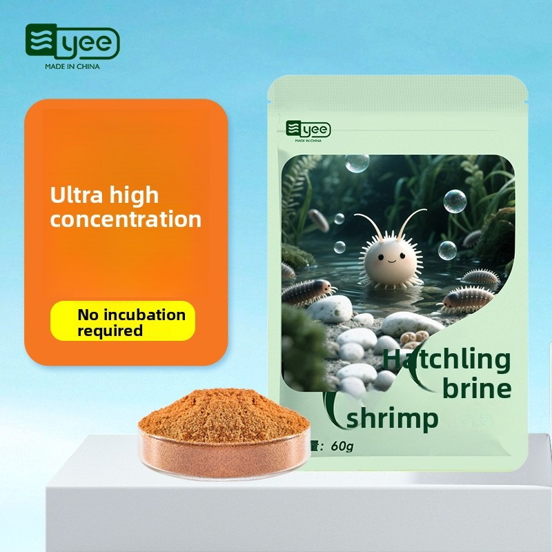 Yee No-Hatch Instant Baby Fish - огляд і ціна Baby Food Shrimp