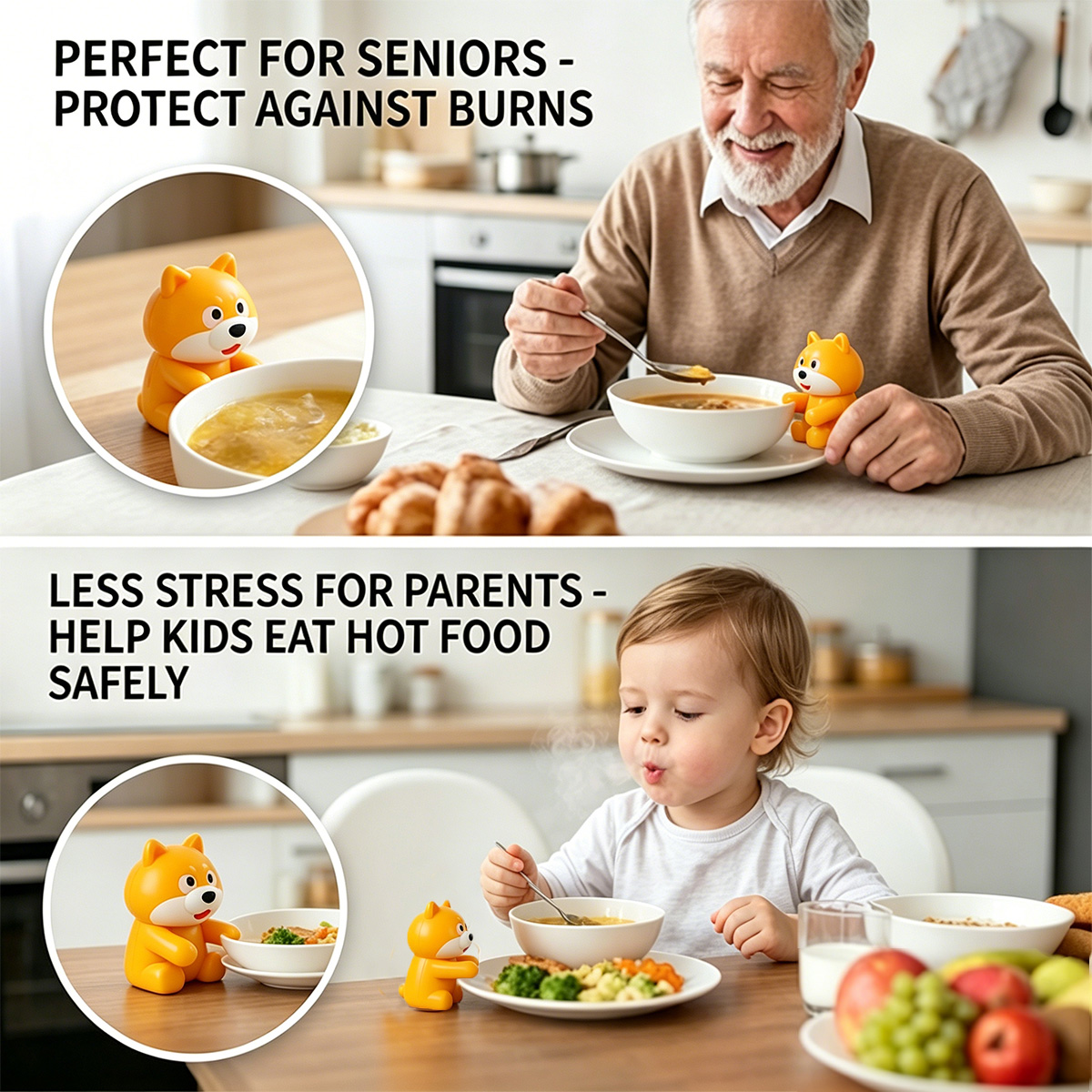 Cute Shiba Inu Food Cooling Fa - огляд і ціна Baby Food Toy