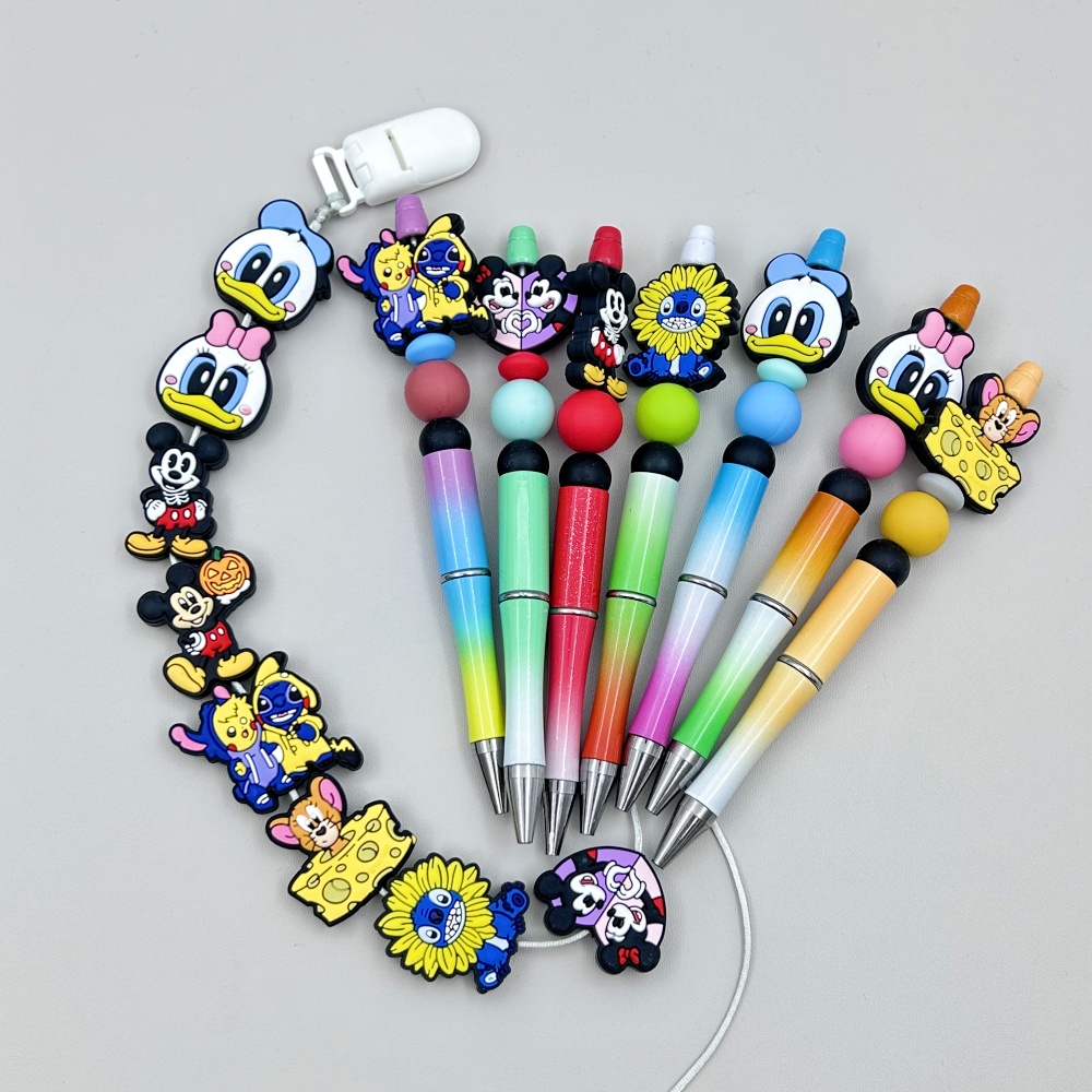 10PC DIY Cartoon Mini Silicone - огляд і ціна Baby Food Toy