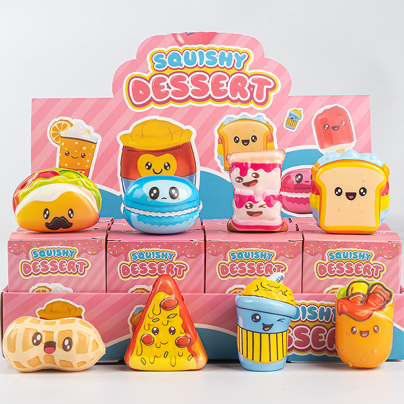Soft Squishy Slow Rising Food  - огляд і ціна Baby Food Toy