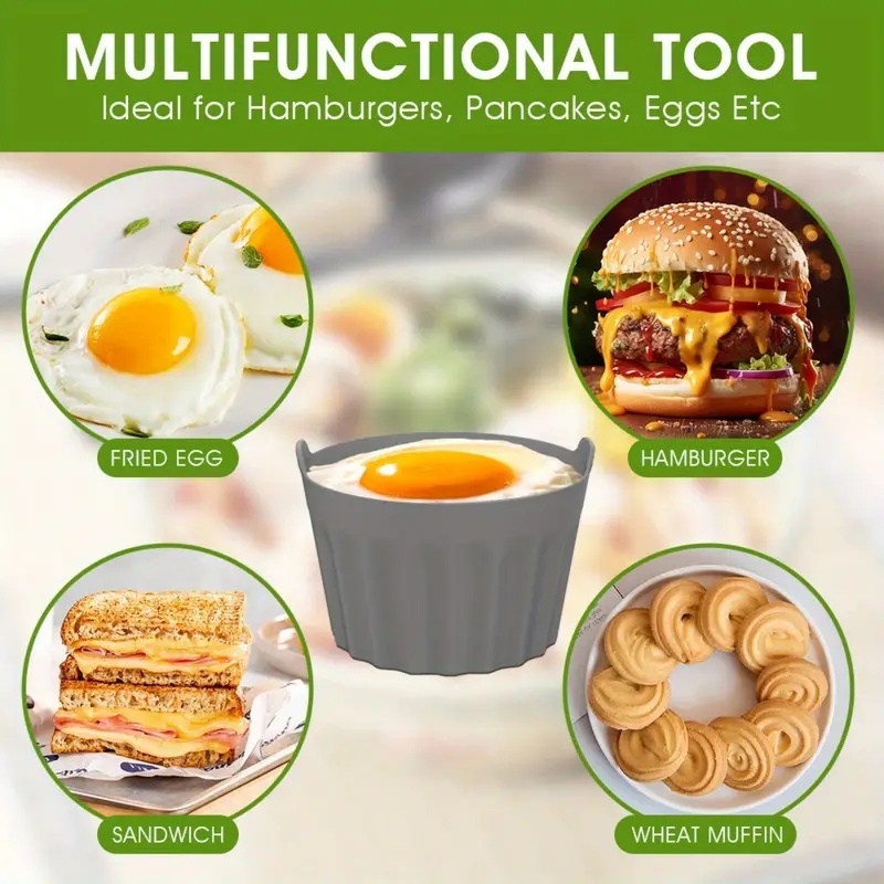 4Pcs Silicone Air Fryer Baking - огляд і ціна Baby Food Egg