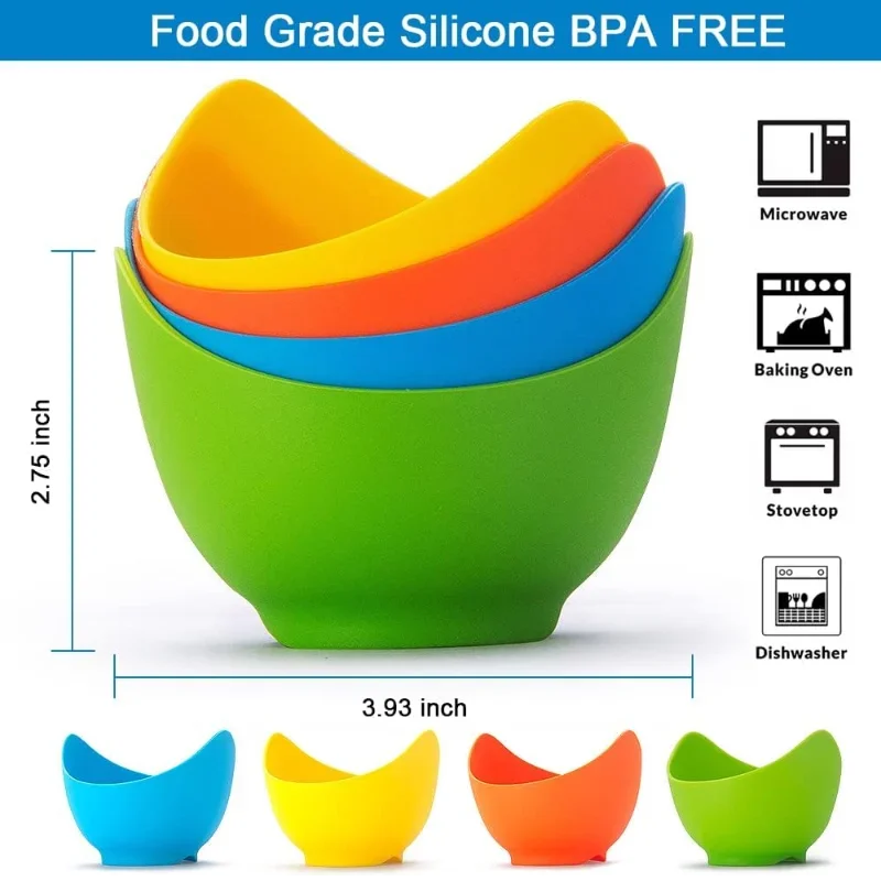 Silicone Egg Liquid Boiling Cu - огляд і ціна Baby Food Egg