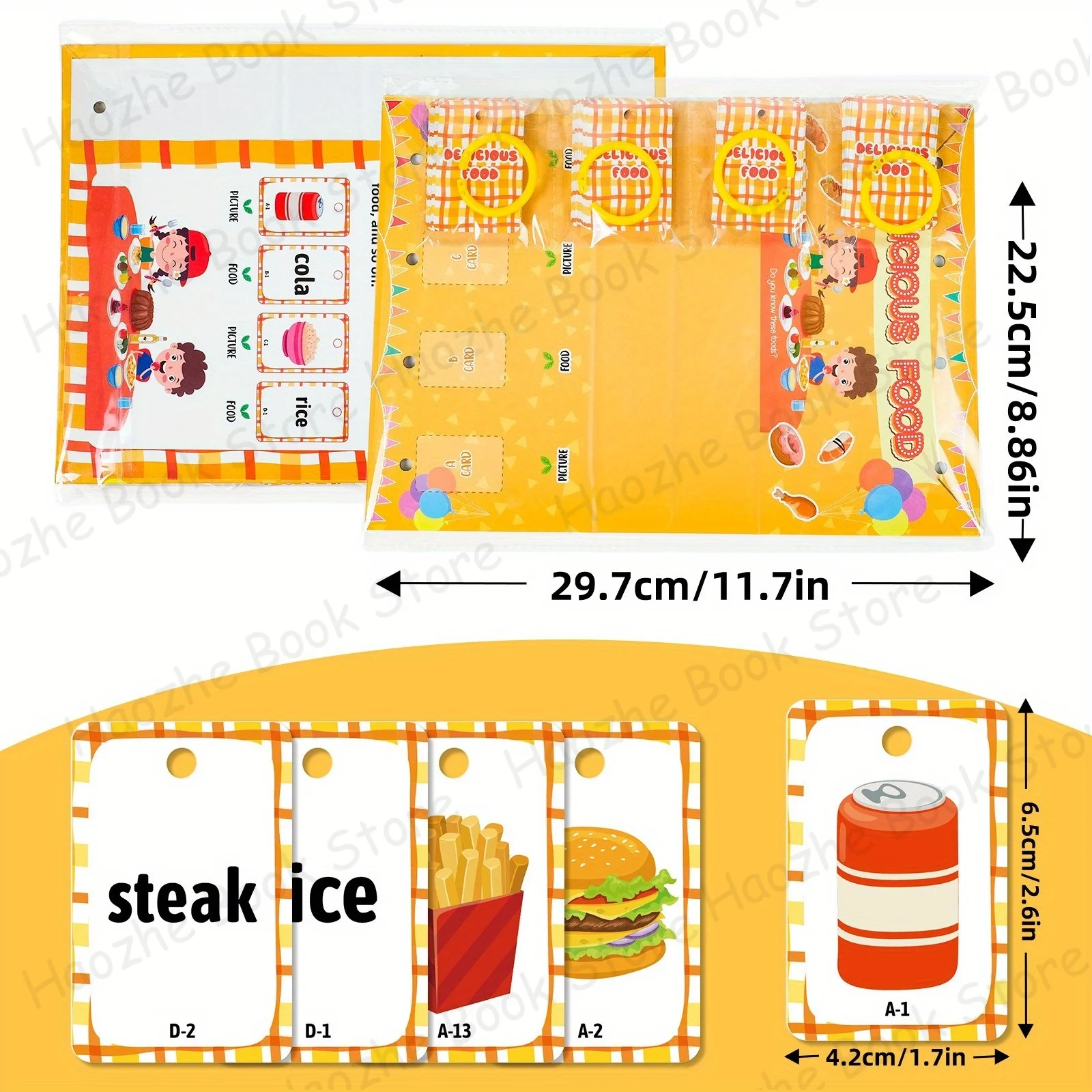 92Pcs Food Vocabulary Flash Ca - огляд і ціна Baby Food Age
