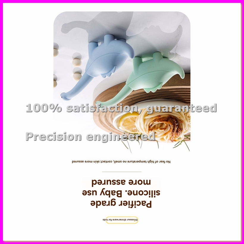 Dinosaur Shaped Infant Food Fe - огляд і ціна Baby Food Utensils Set