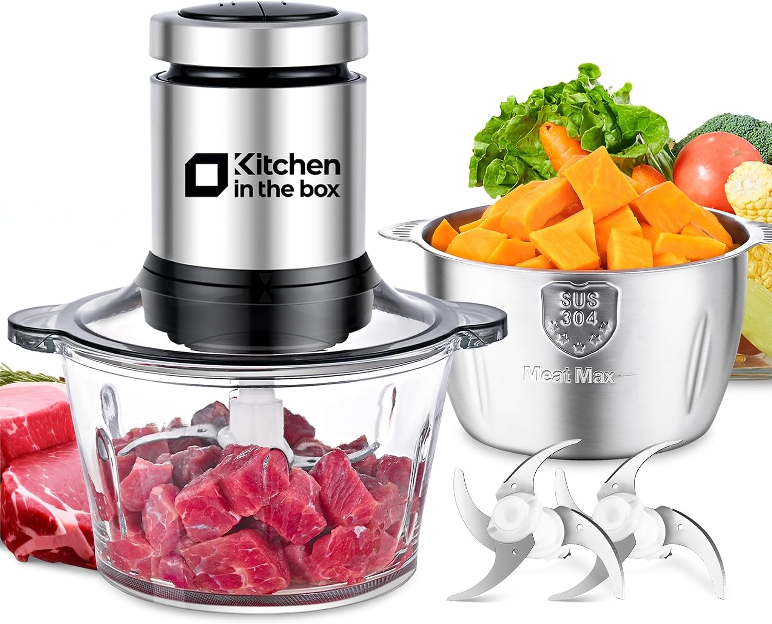 400W Food Processor & Meat Gri - огляд і ціна Veggie Baby Food