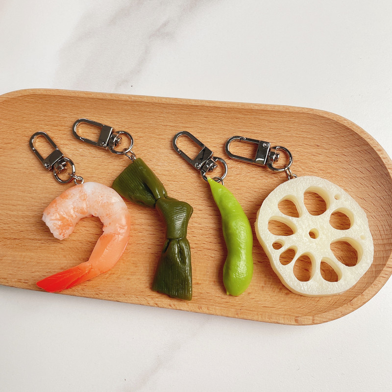 Simulation Food Keychain Brais - огляд і ціна Baby Food Shrimp